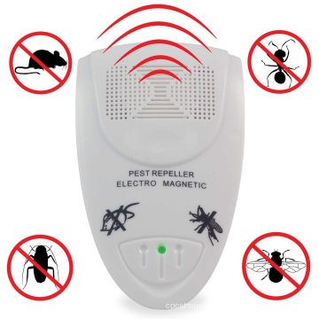 Electronic Ultrasonic Rodent Repeller Controls Home Pests Repel Mice, Rats, Moths, Bats, Mosquitoes, Flies, Fleas, Spiders and More Insects Pest Reject